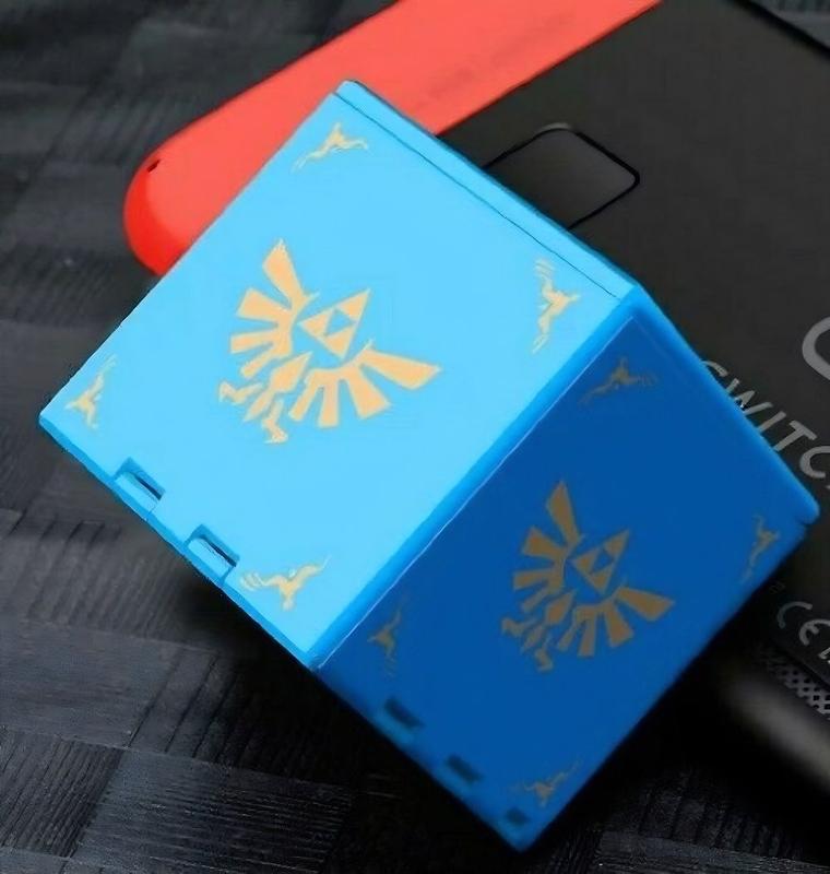 Caixa porta cartucho premium organizadora nintendo switch zelda